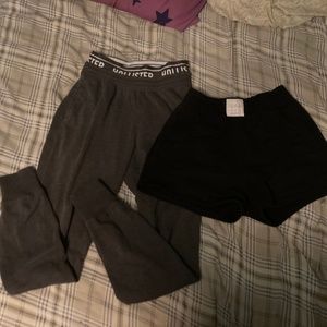 ultra high rise hollister sweats joggers shorts rise xxs logo joggers black gray